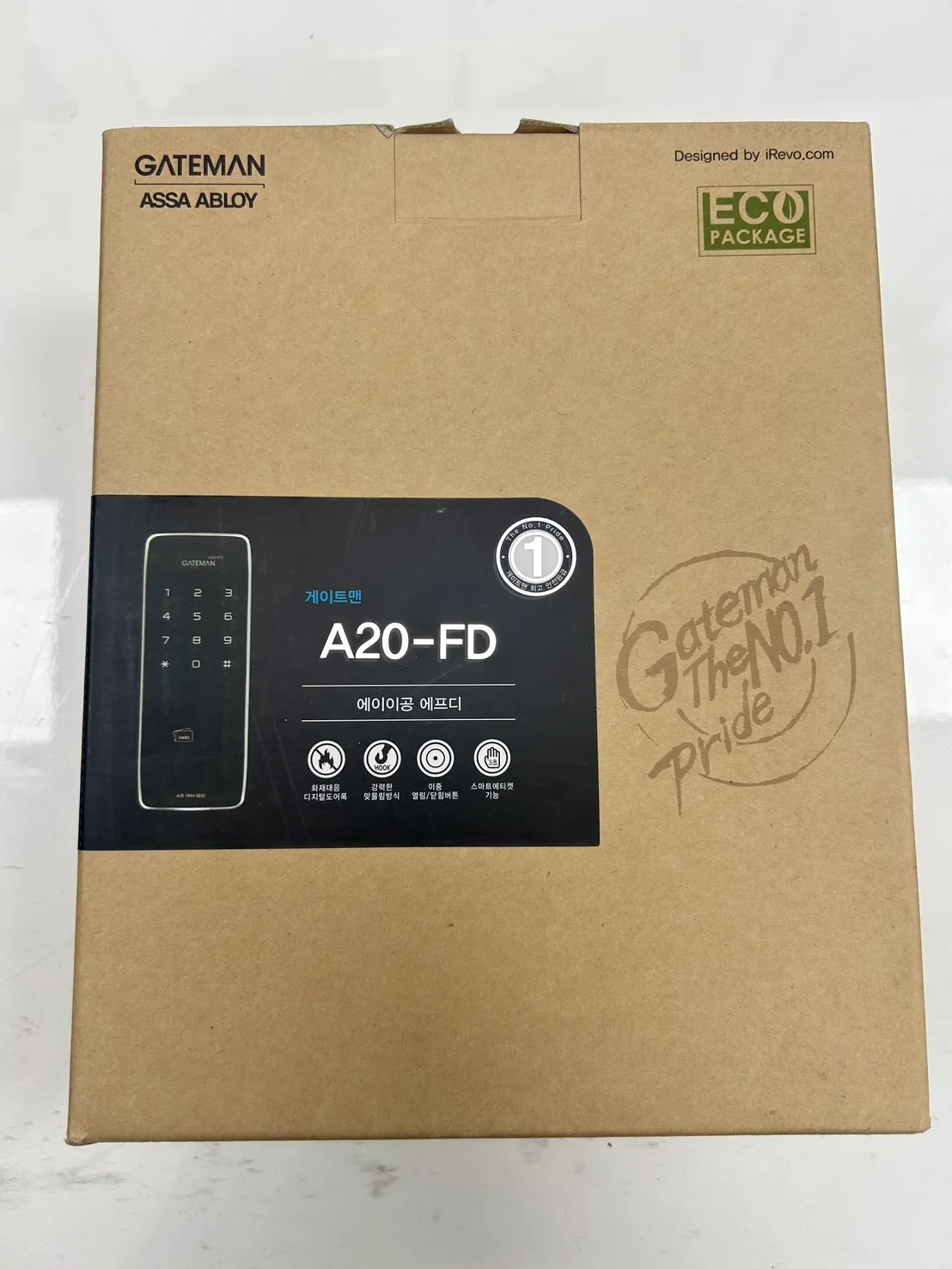 YSDL絕版出清智慧電子鎖外盒照片